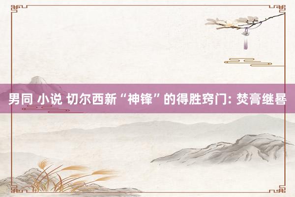男同 小说 切尔西新“神锋”的得胜窍门: 焚膏继晷
